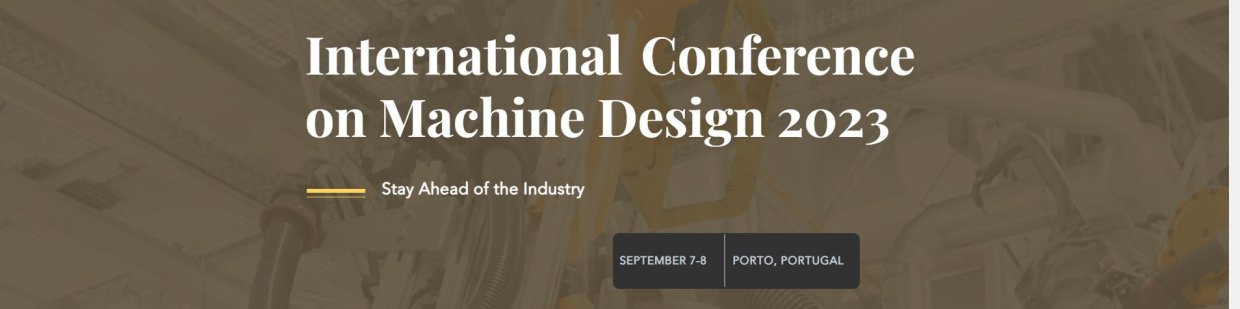 MD 2023 | International Conference on Machine Design